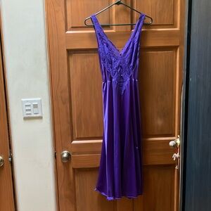 Purple Vintage Olga Sleep Gown